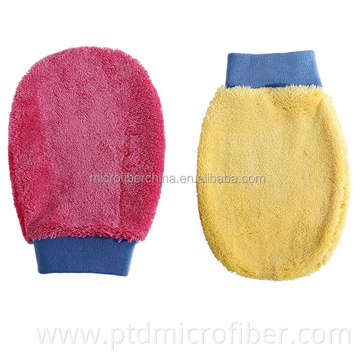 microfiber cleaning glove